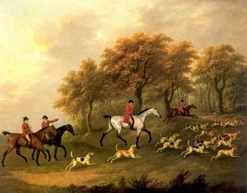 unknow artist Classical hunting fox, Equestrian and Beautiful Horses, 072. China oil painting art